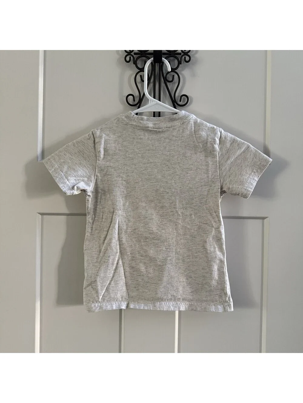 Polo Ralph Lauren Bear T-Shirt Kids 4T Gray Graphic Short Sleeve Cotton Tee